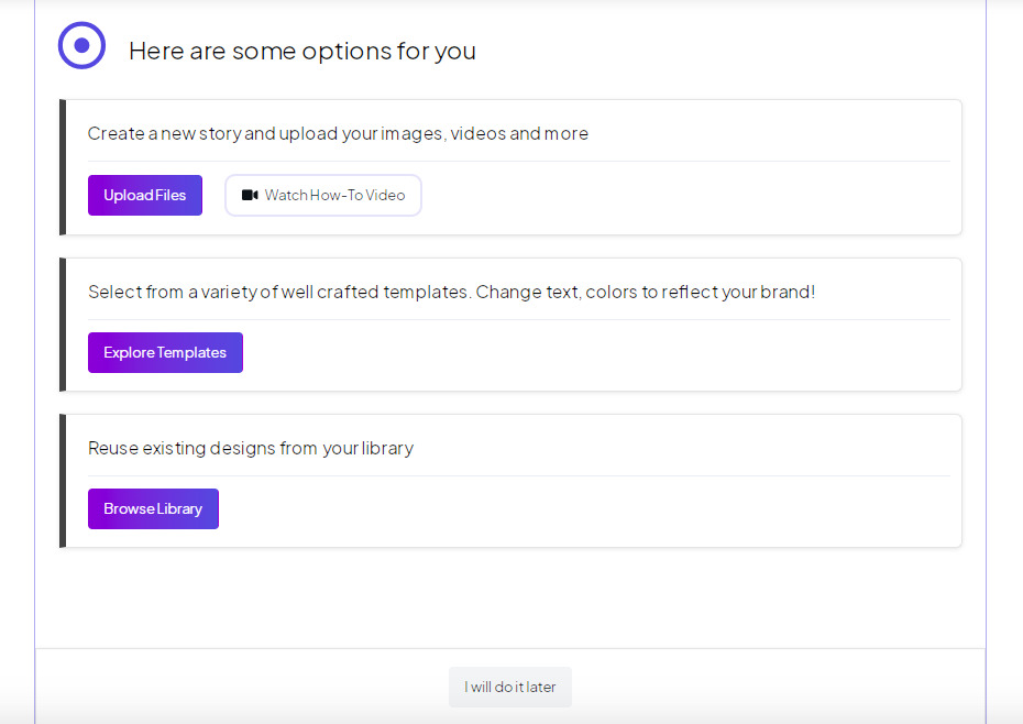 Display.Stream Platform - Upload Content